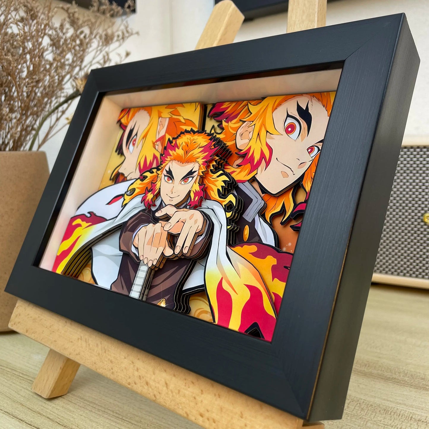 Demon Slayer 3D Shadow Box Design O