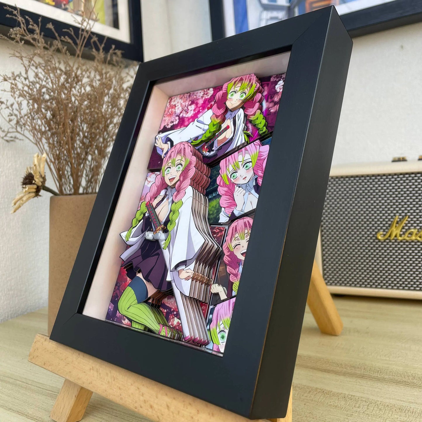 Demon Slayer 3D Shadow Box Design N