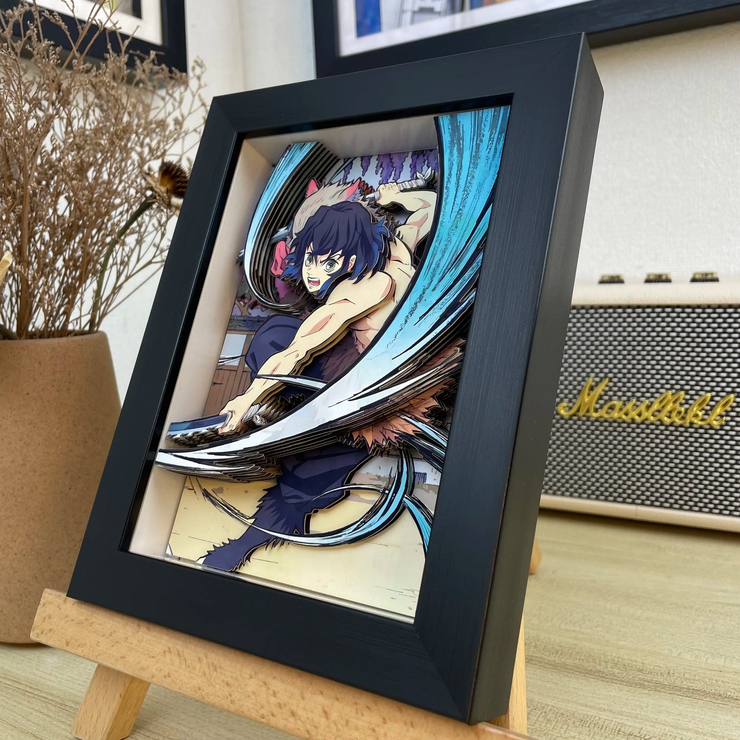 Demon Slayer 3D Shadow Box Design K