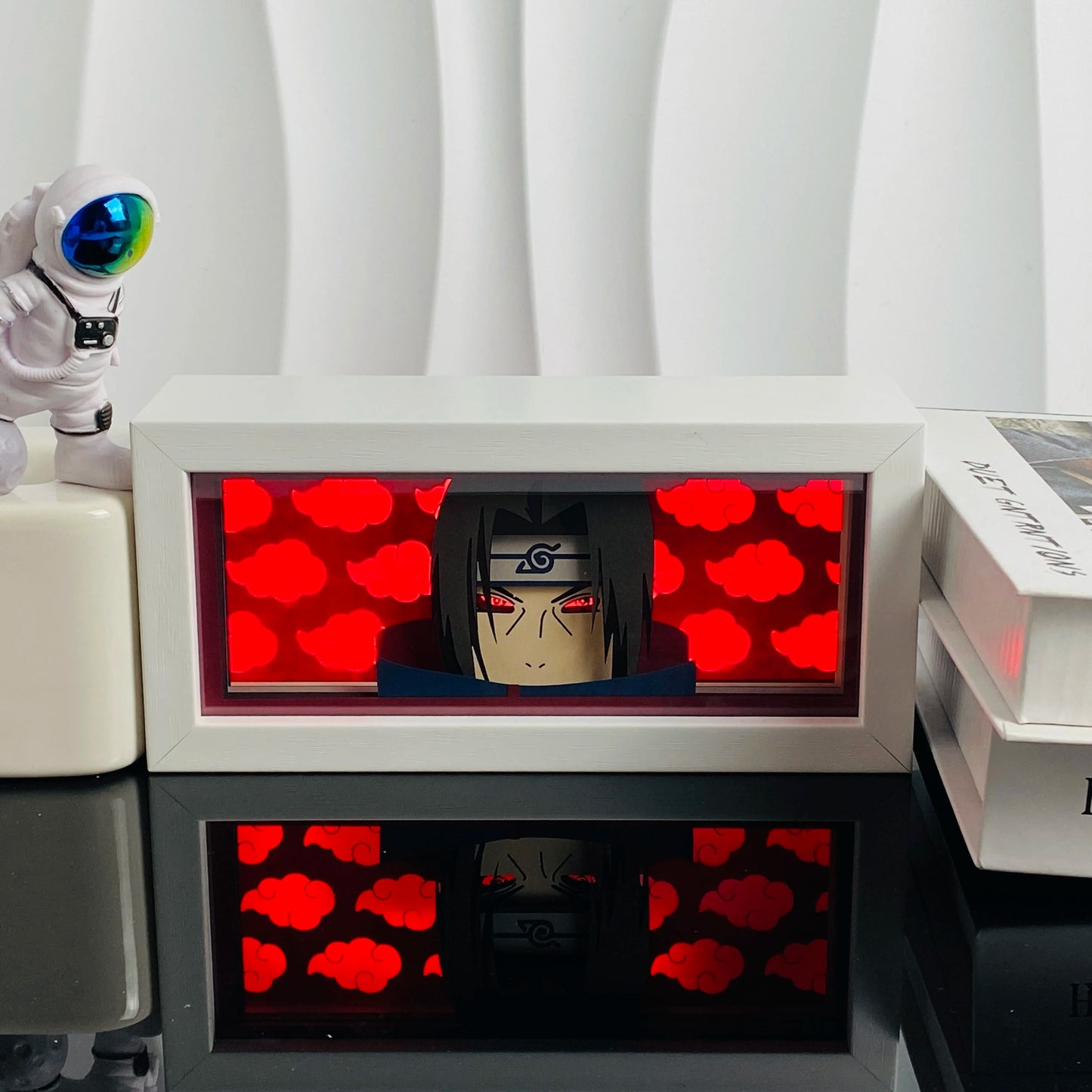 Itachi Uchiha LED Light Box | 3D Anime Night Light – Naruto Gift UK