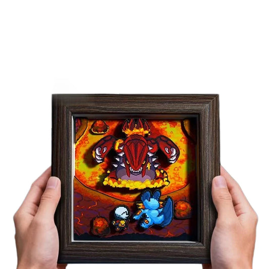 Pokemon Pixel Art 3D Shadow Box Design 13