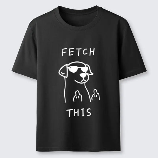 Grab This Sunglasses Dog T-Shirt - Front