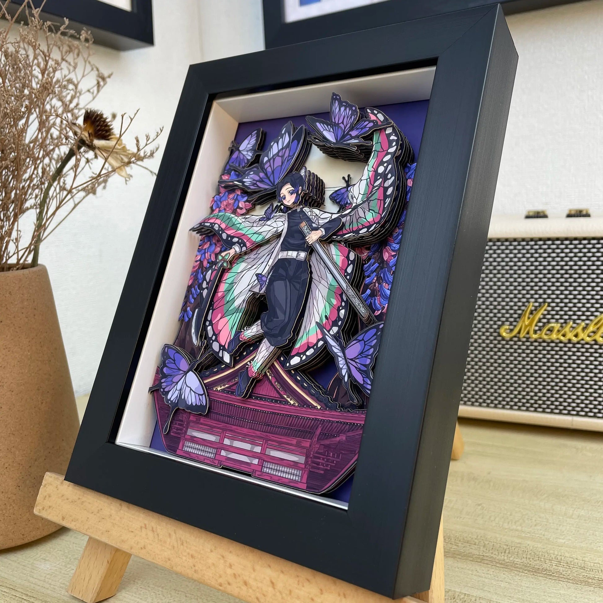 Demon Slayer 3D Shadow Box Design I