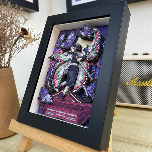 Demon Slayer 3D Shadow Box Design I