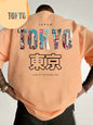 Tokyo Japan T-Shirt - Sun Orange