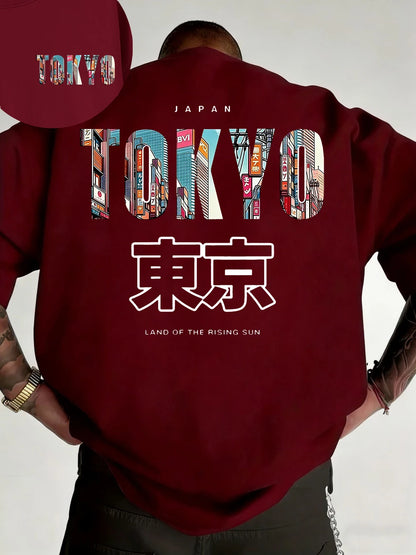 Tokyo Japan T-Shirt - Wine Red