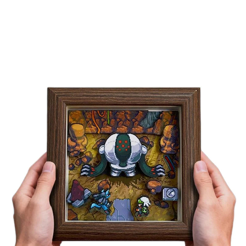 Pokemon Pixel Art 3D Shadow Box Design 23