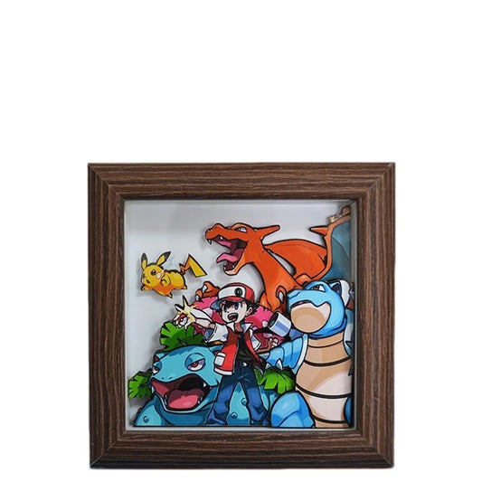 Pokemon Pixel Art 3D Shadow Box Design 17