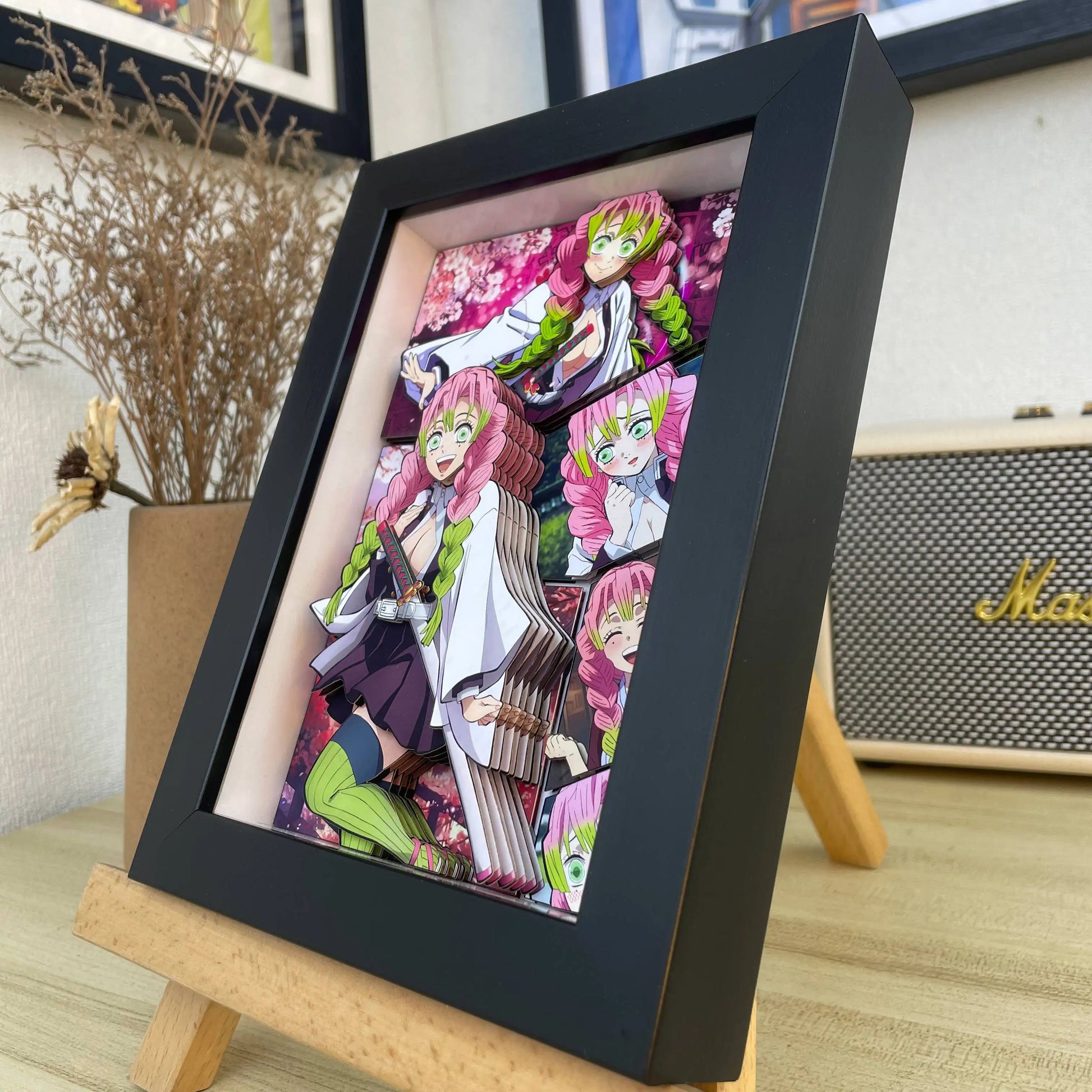 Demon Slayer 3D Shadow Box Design N