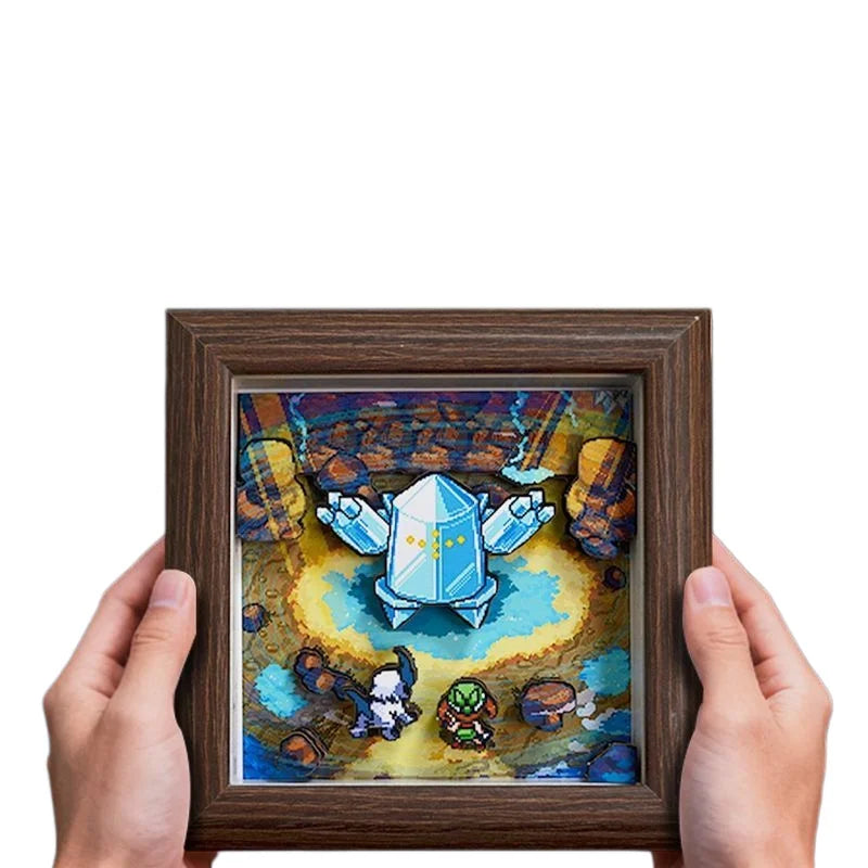 Pokemon Pixel Art 3D Shadow Box Design 21