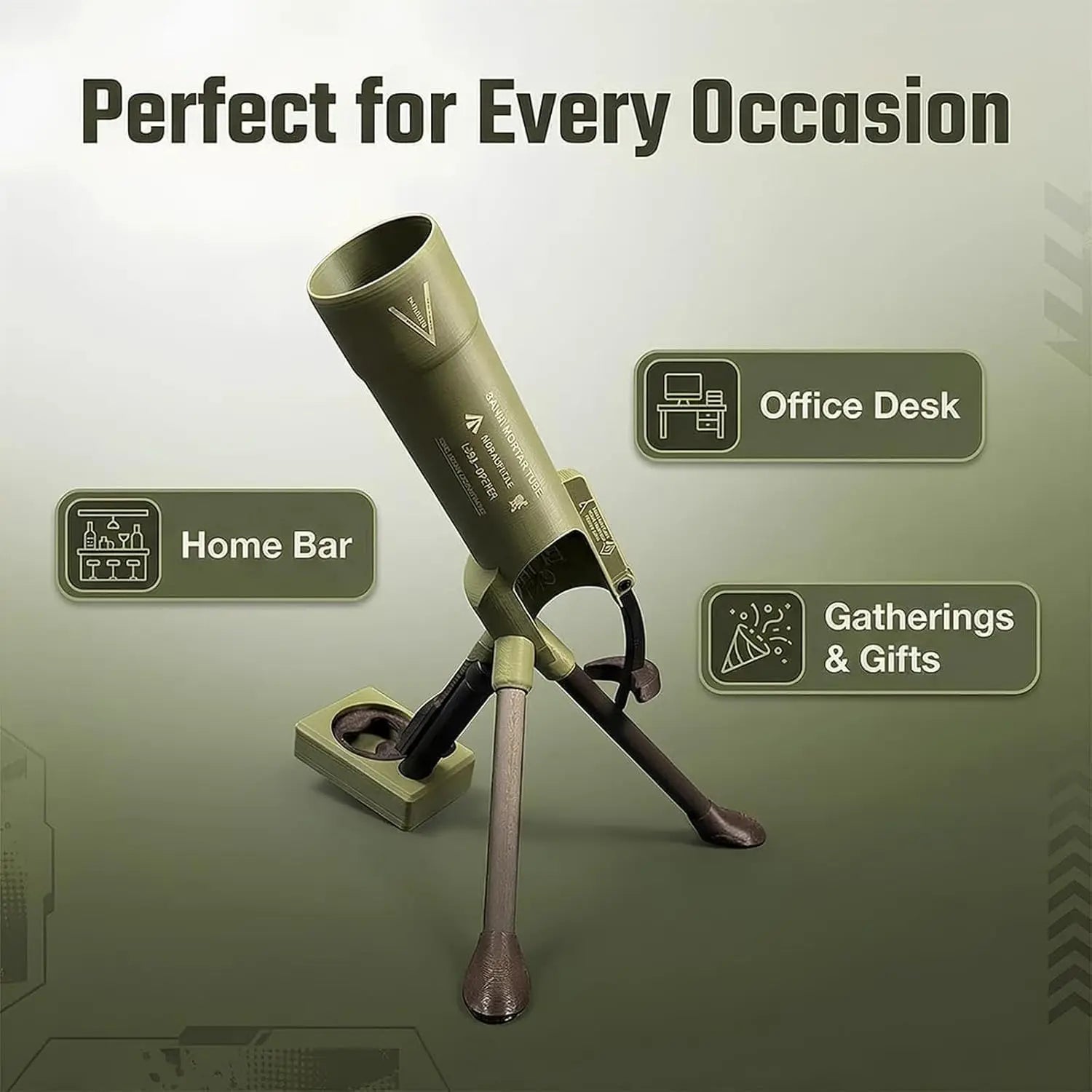 Beer Bottle Mortar Opener - Setup
