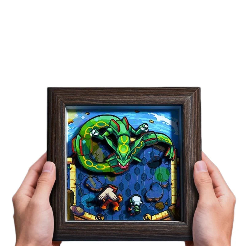 Pokemon Pixel Art 3D Shadow Box Design 11