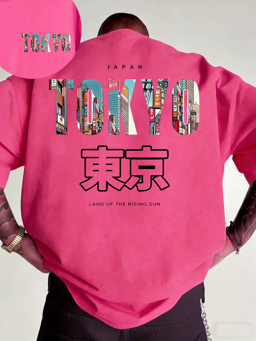 Tokyo Japan T-Shirt - Rose Red