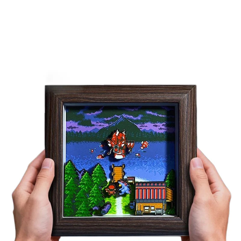 Pokemon Pixel Art 3D Shadow Box Design 10
