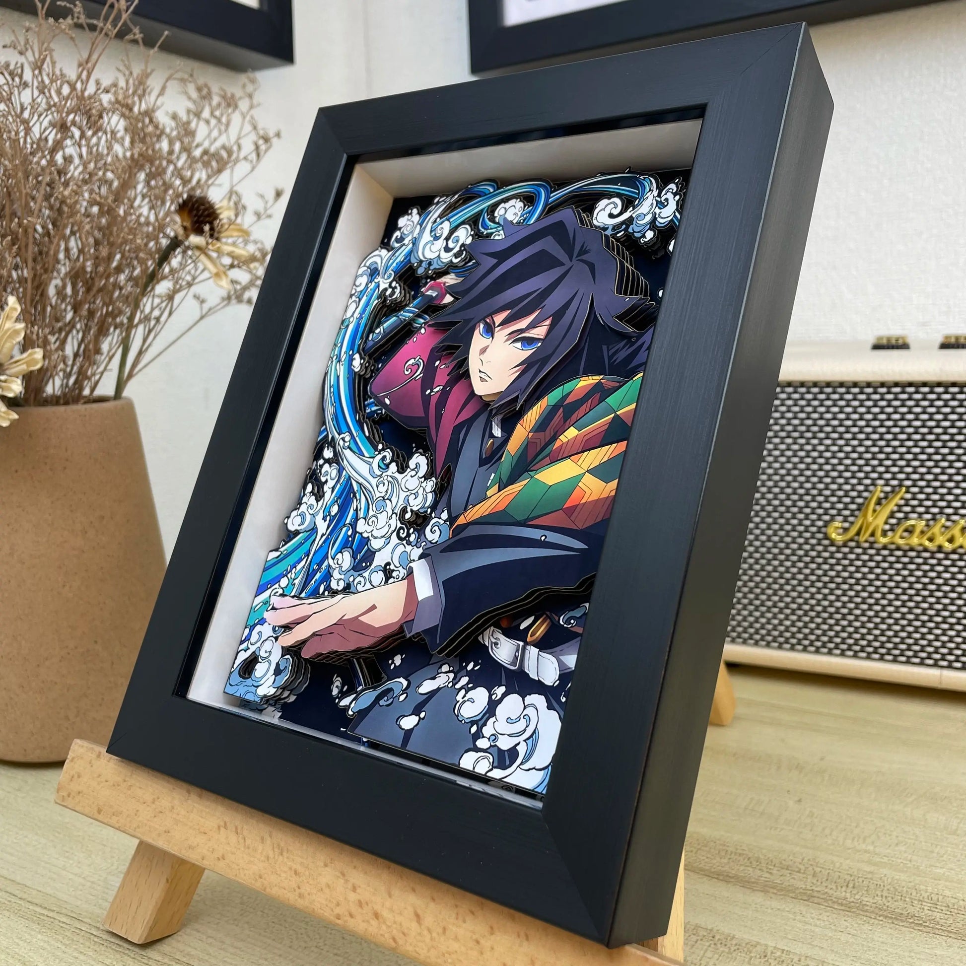 Demon Slayer 3D Shadow Box Design H