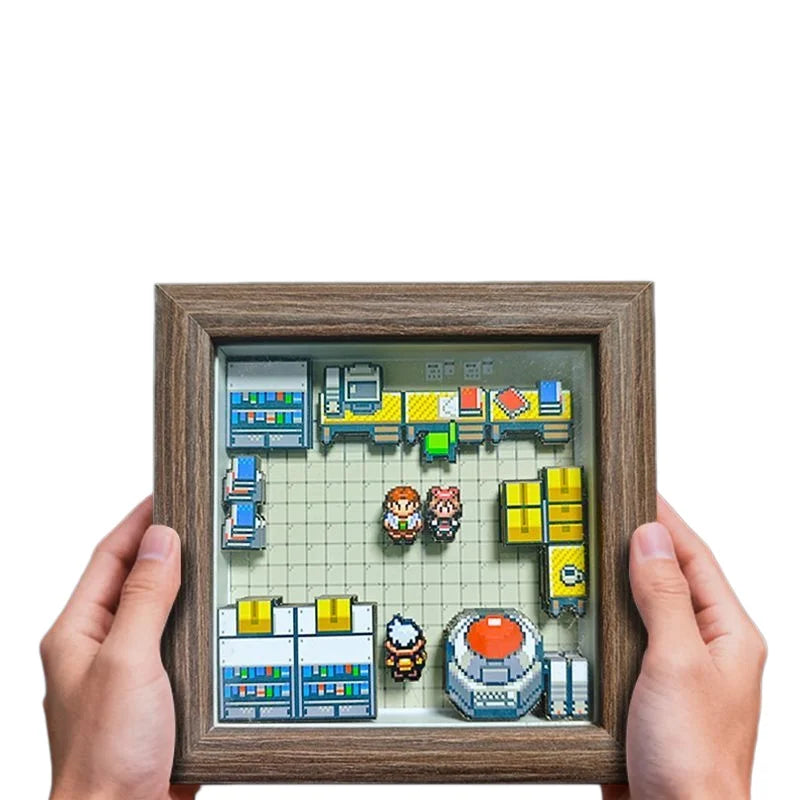 Pokemon Pixel Art 3D Shadow Box Design 27
