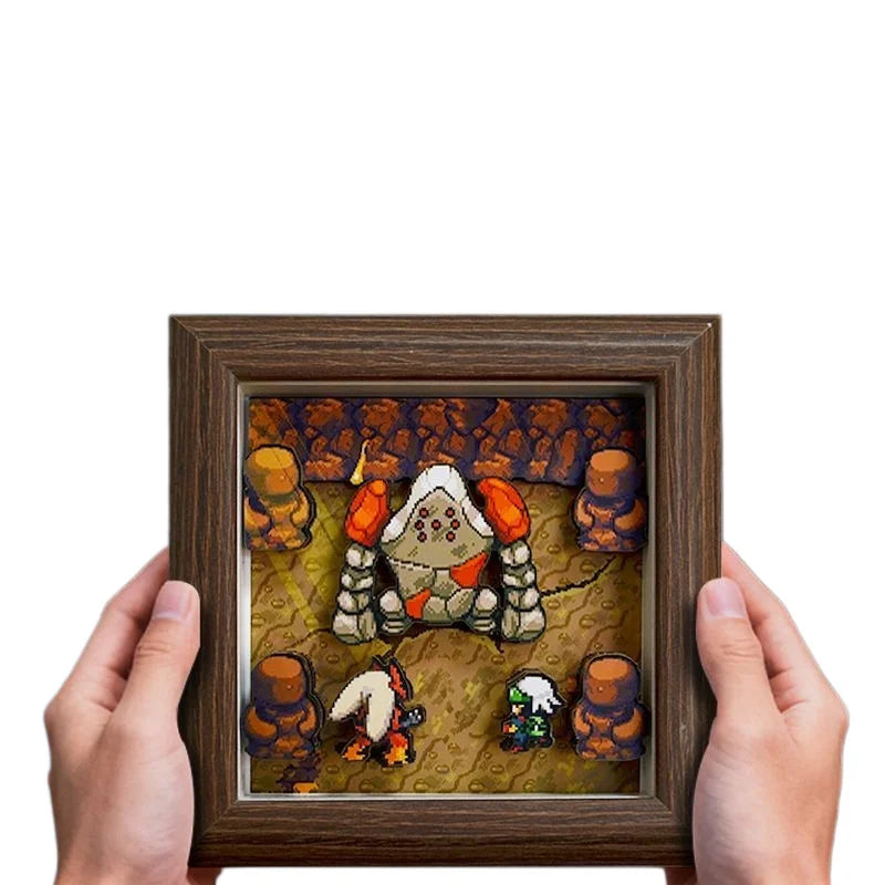 Pokemon Pixel Art 3D Shadow Box Design 22