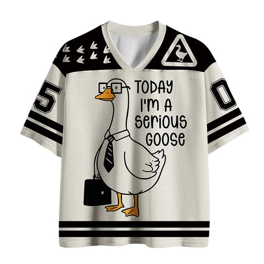 Today I'm A Serious Goose Jersey - Front