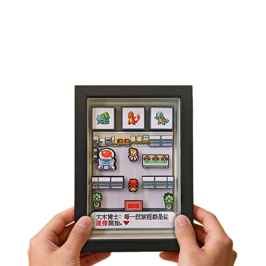 Pokemon Pixel Art 3D Shadow Box Design 2