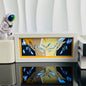 Prince Vegeta LED Light Box | 3D Anime Night Light – Dragon Ball Z Gift UK