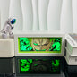 Roronoa Zoro LED Light Box | 3D Anime Night Light – One Piece Gift UK