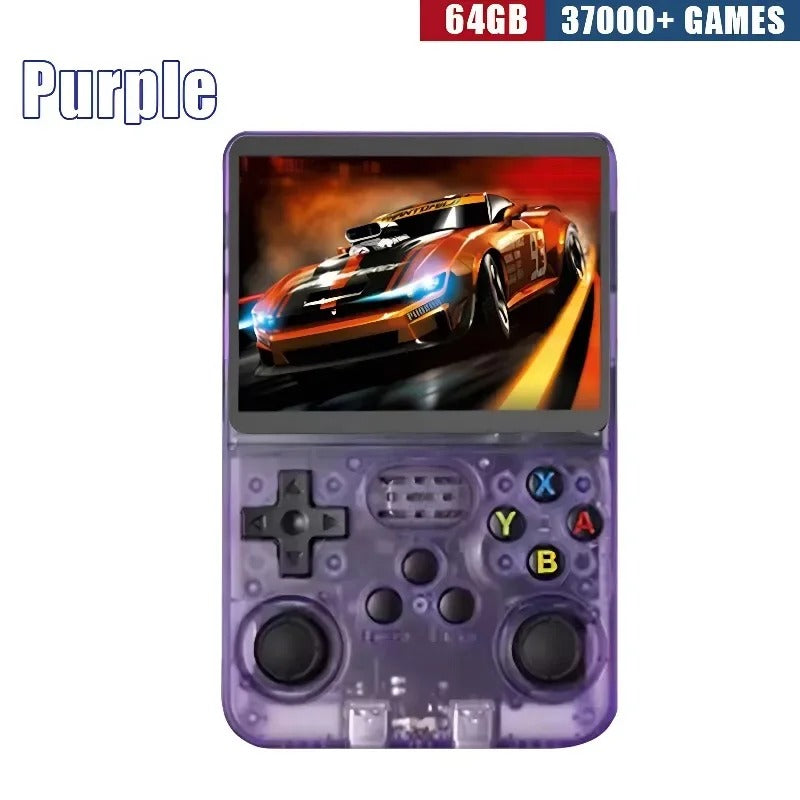 R36S Retro Handheld Game Console | 15,000+ Games, 3.5" IPS Screen – Viral TikTok Gaming Gift