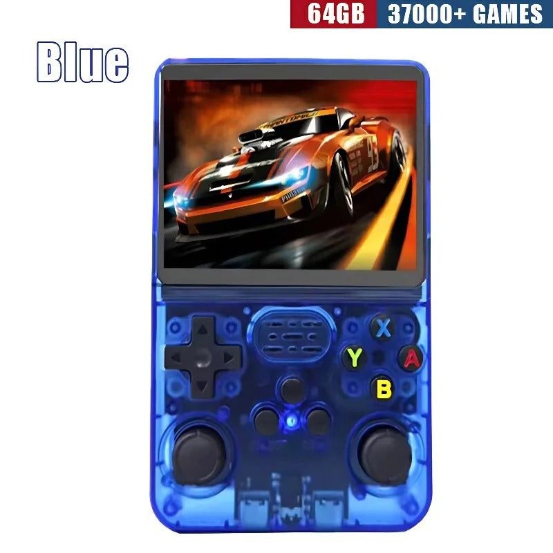 R36S Retro Handheld Game Console | 15,000+ Games, 3.5" IPS Screen – Viral TikTok Gaming Gift