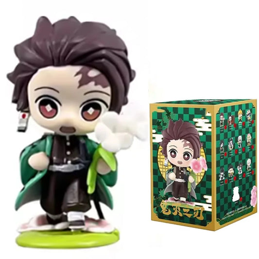 Demon Slayer Blind Box Figure | 10cm PVC Anime Character – Kimetsu no Yaiba Gift