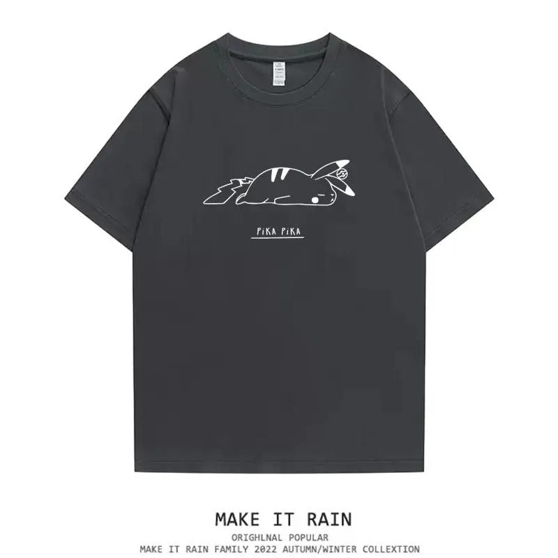 Pikachu Pika Pika Oversized T-Shirt