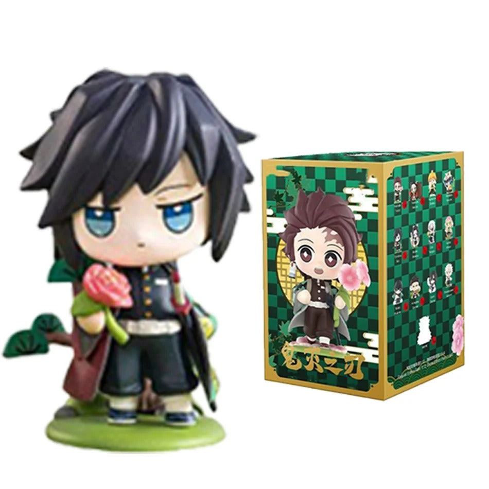 Demon Slayer Blind Box Figure | 10cm PVC Anime Character – Kimetsu no Yaiba Gift