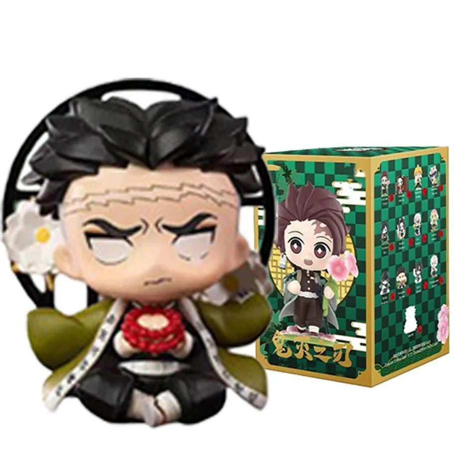 Demon Slayer Blind Box Figure | 10cm PVC Anime Character – Kimetsu no Yaiba Gift